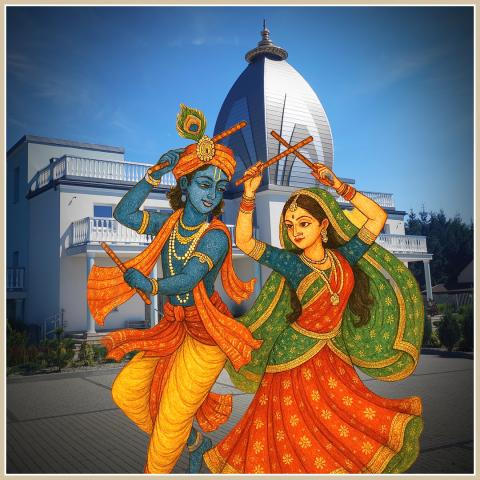 Dance Radha Krishna Mandir