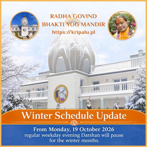 Winter Schedule Update