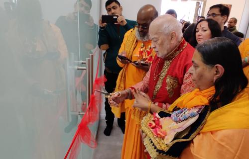 Opening of Radha Govind Bhakti Yog Mandir