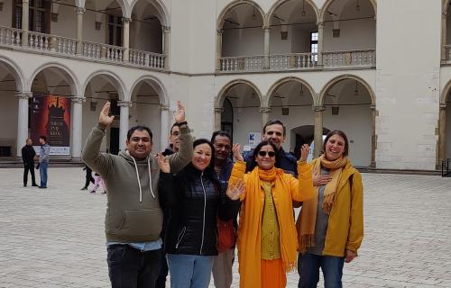 Rameshwari Didi Visit 2024 - Kraków Wawel