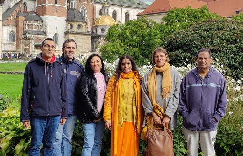 Rameshwari Didi Visit 2024 - Kraków Wawel