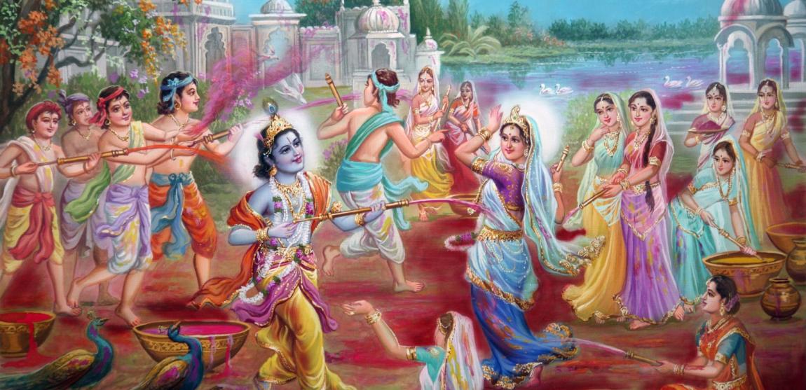 Holi Radha Krishna